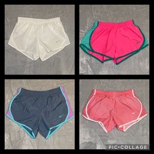 4️⃣ pairs of girls’ Nike running shorts